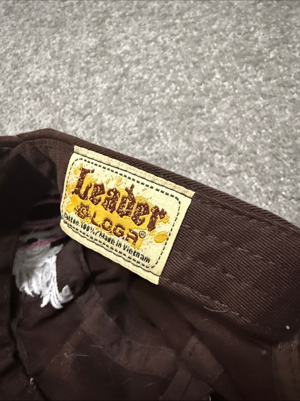 Leaders OG Brown Cotton Hat
